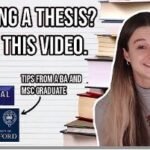 (AD, OC) How I Got Over 80% on my Masters Thesis | 5 Tips for Getting Started with Research