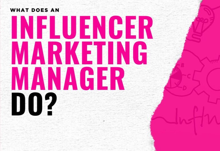 Who is an influencer marketing manager and how to become one? Stunited UK